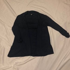Dark blue cardigan